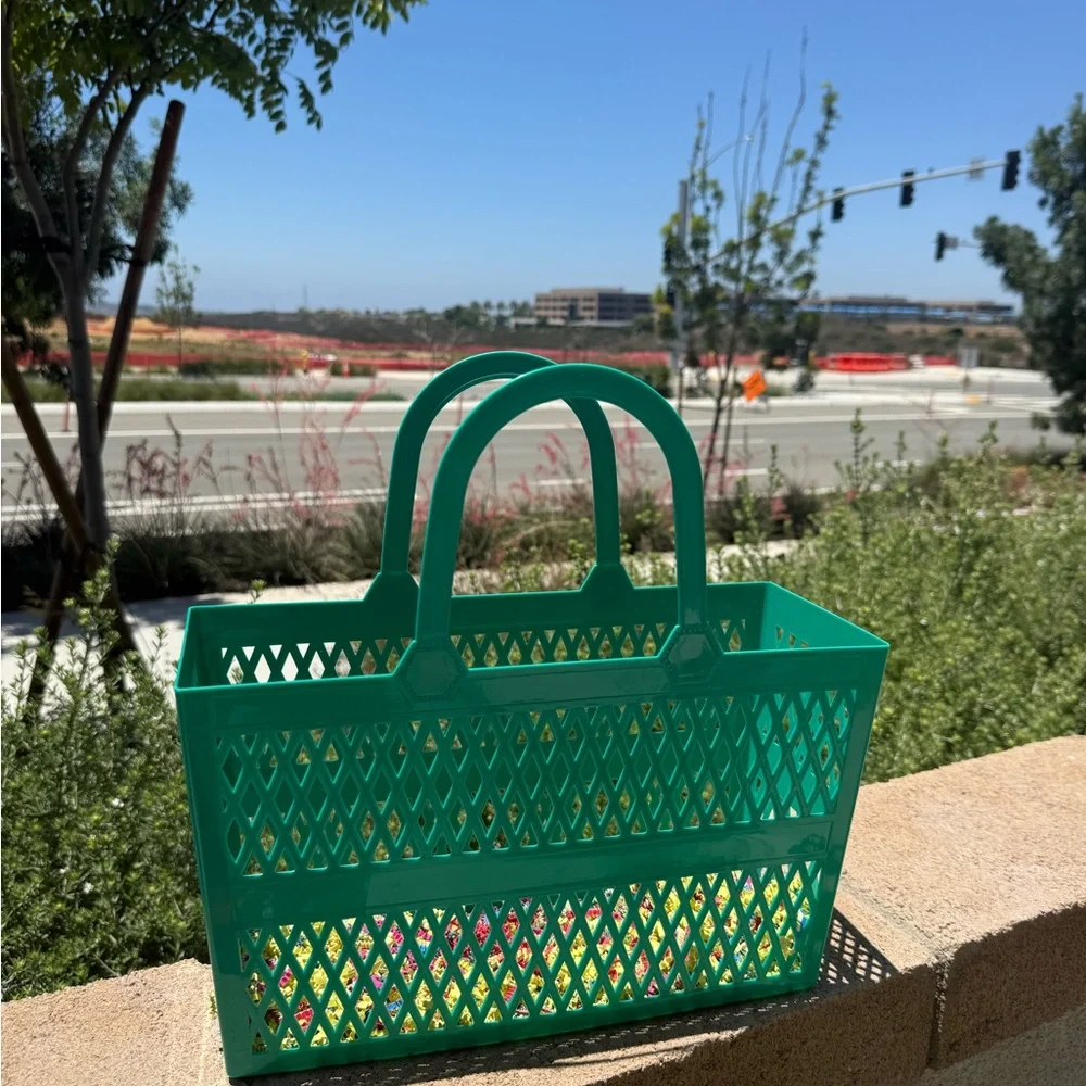 Green Women's Jelly Tote - Picture 2 of 2